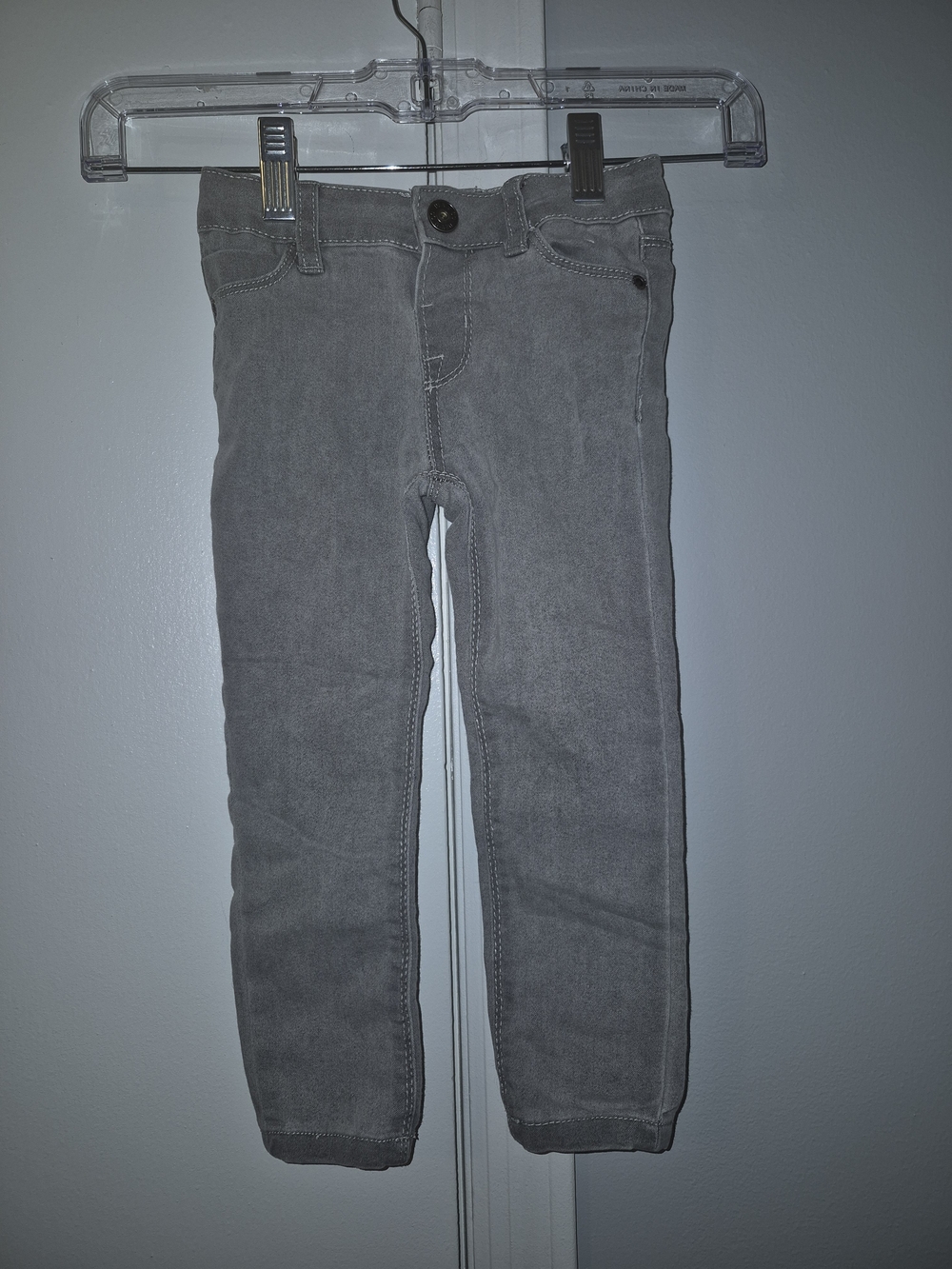 Denim & Co Gray Kids Stretch Denim Jeans 2T-3T